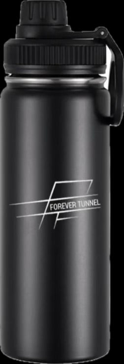 Forever Tunnel Insulated Water Bottle - Stay Focused, Stay Hydrated