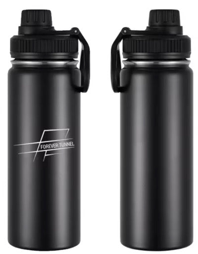 Forever Tunnel Insulated Water Bottle - Stay Focused, Stay Hydrated